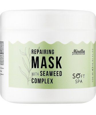 MIRELLA Soft Spa Маска с комплексом морских водорослей для восстановления волос 500 мл M0181 фото